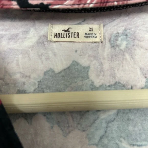 HOLLISTER floral choker neck skater dress - Picture 7 of 8